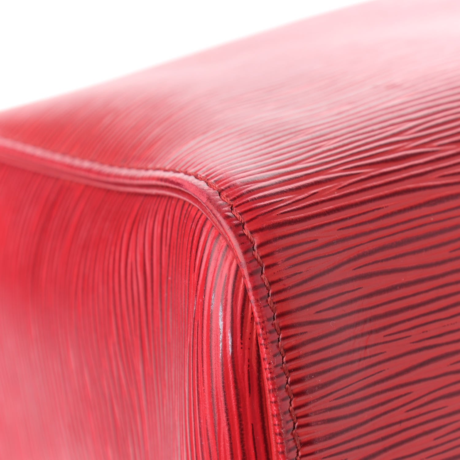 Louis Vuitton Epi Speedy 35 Castillan Red 9 of 12