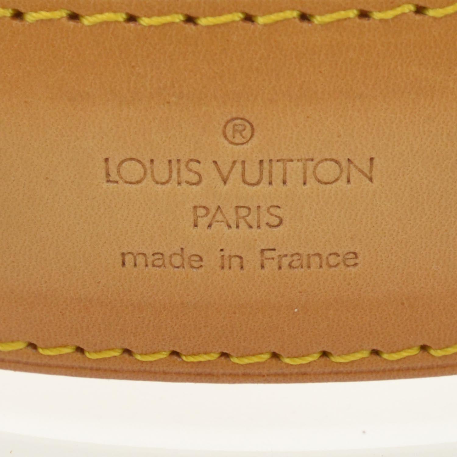 Louis Vuitton Vachetta Adjustable Luggage Shoulder Strap 5 of 5