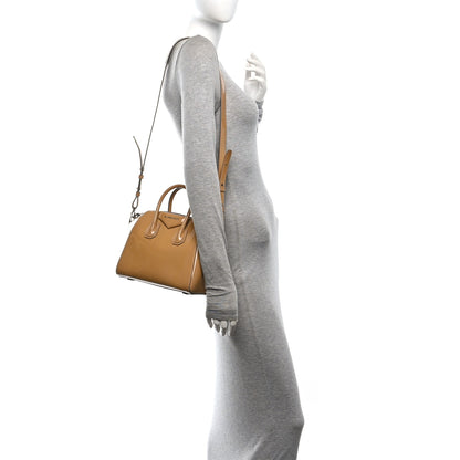 Givenchy Patent Calfskin Mini Antigona Beige 2 of 10