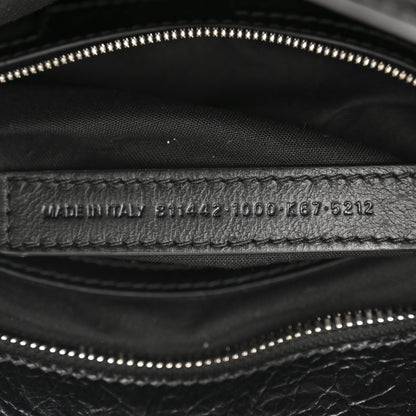 Balenciaga Agneau Arena Silver Hardware Small Le City Black 7 of 13