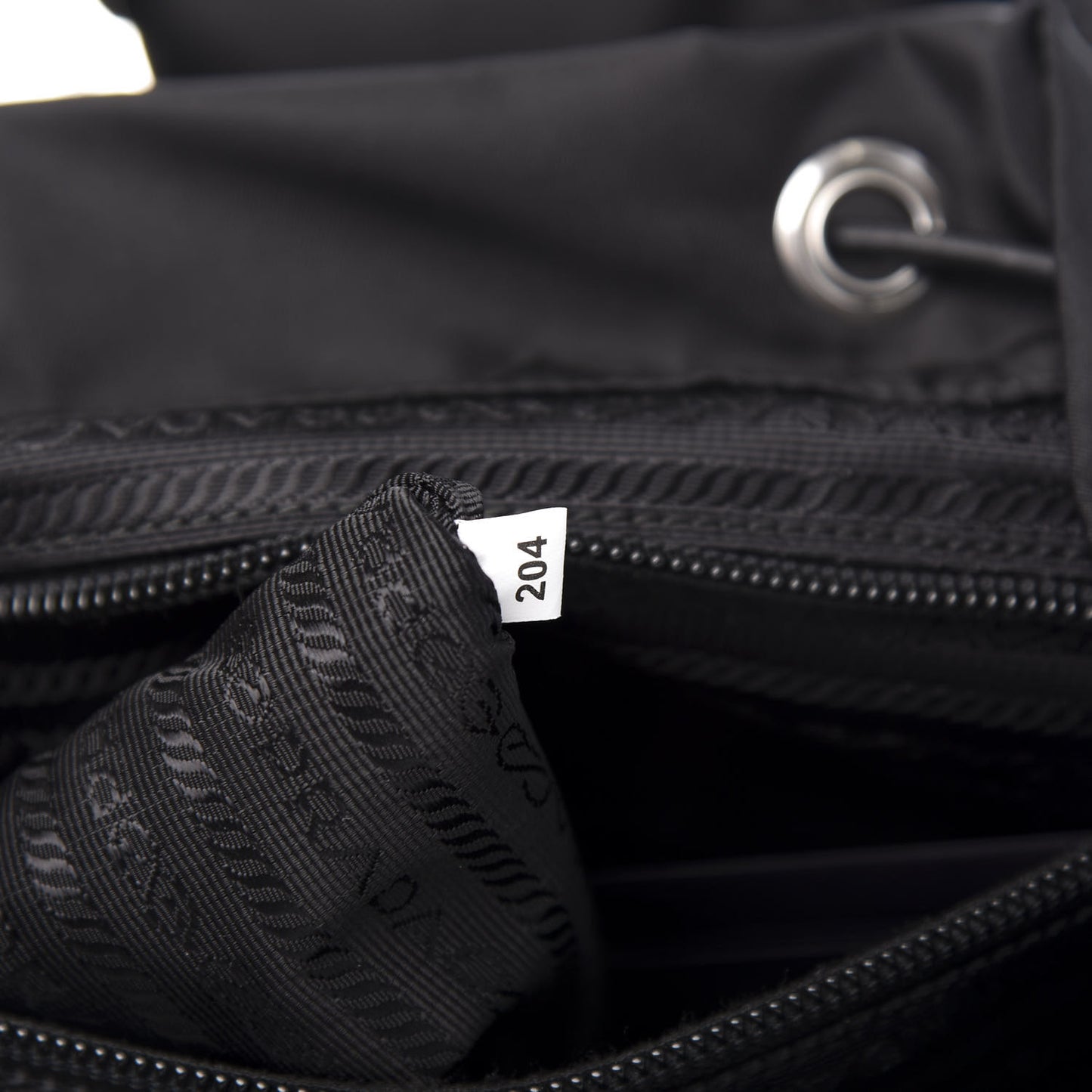 Tessuto Nylon Vela Small Backpack Black