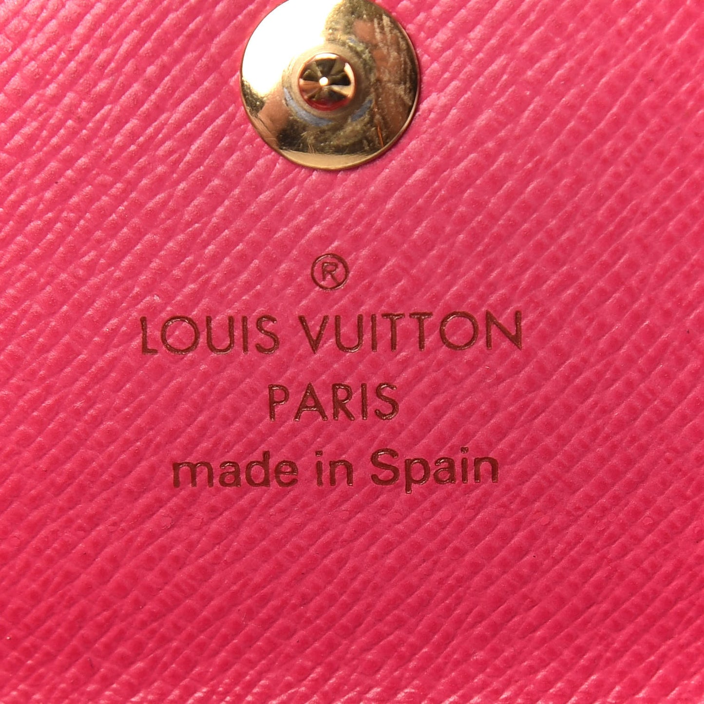 Monogram Multicolor Business Card Holder Black Grenade