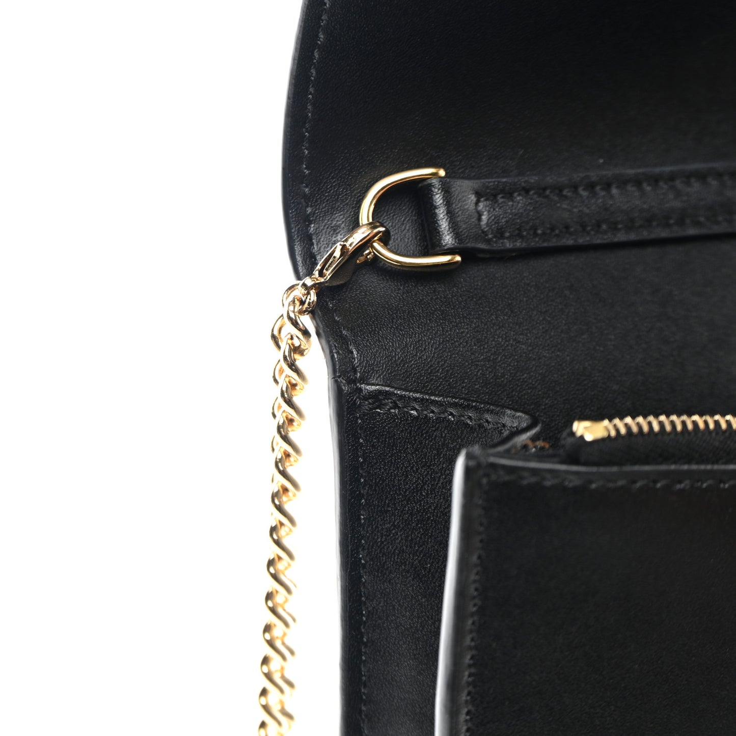 Vitello Cruise F is Fendi Medium Envelope Wallet on Chain Black