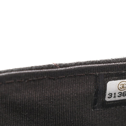Chanel Goatskin Quilted Chanel 19 Glasses Case With Chain Brown 9 of 12