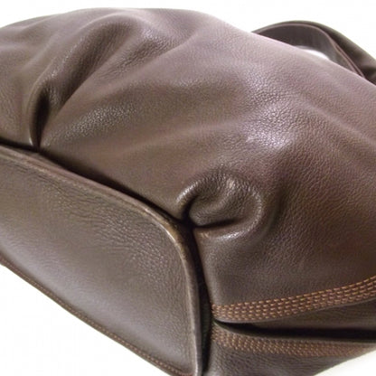 Celine Leather Hobo Burgundy 5 of 10