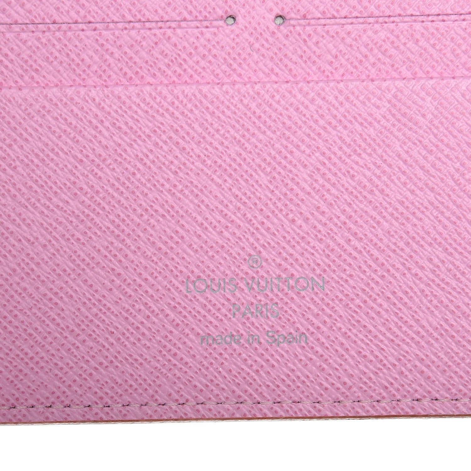 Louis Vuitton Monogram Multicolor Insolite Wallet White Litchi 5 of 6