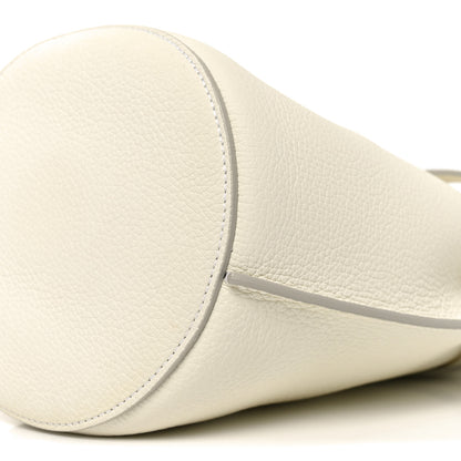 Celine Supple Grained Calfskin Nano Big Bag Bucket White 9 of 9