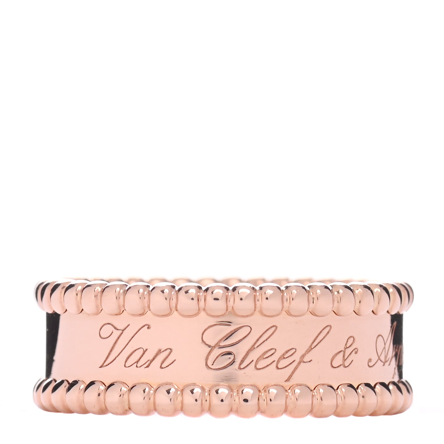 18K Rose Gold Perlee Signature Ring 59