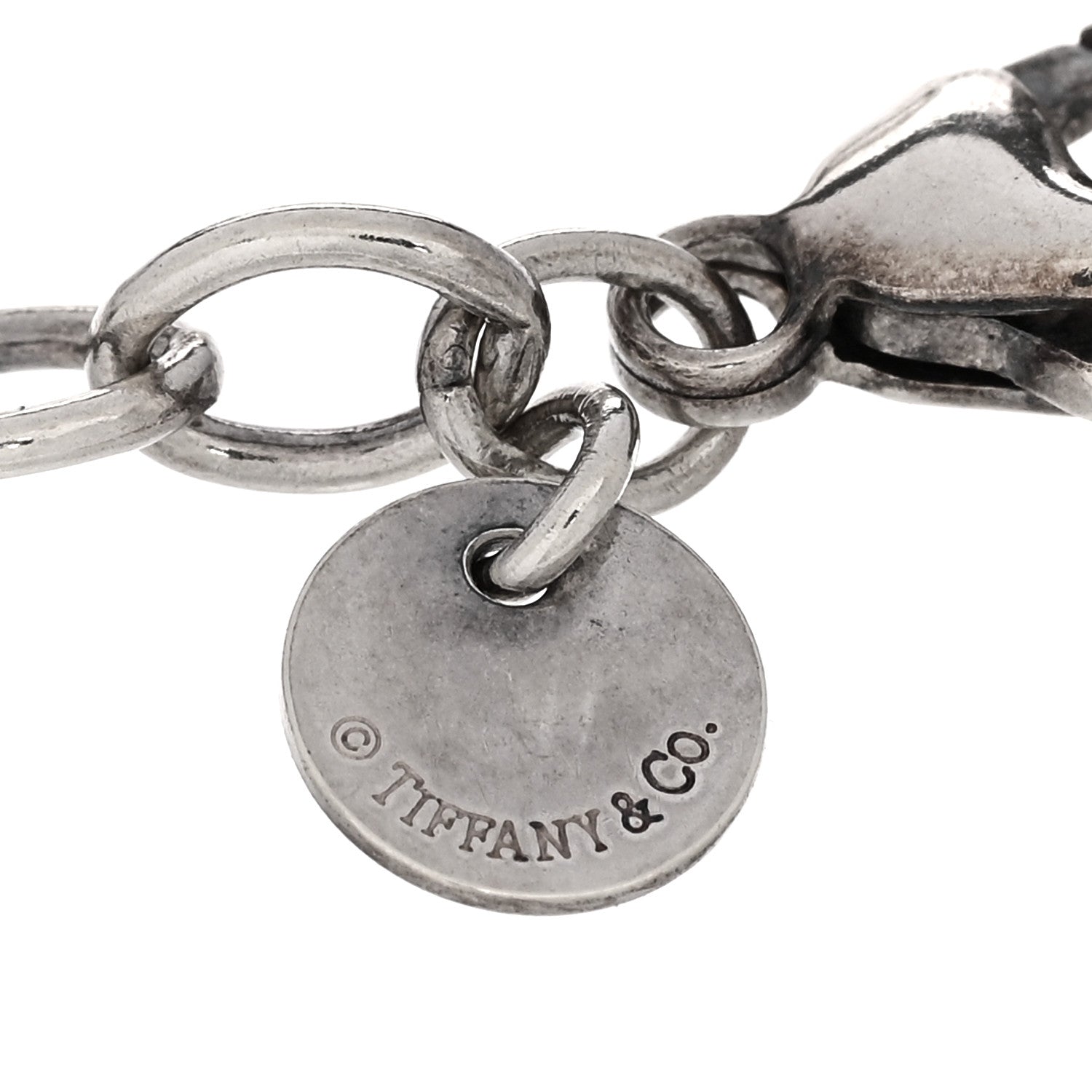 Tiffany Sterling Silver Infinity Chain Bracelet 3 of 3