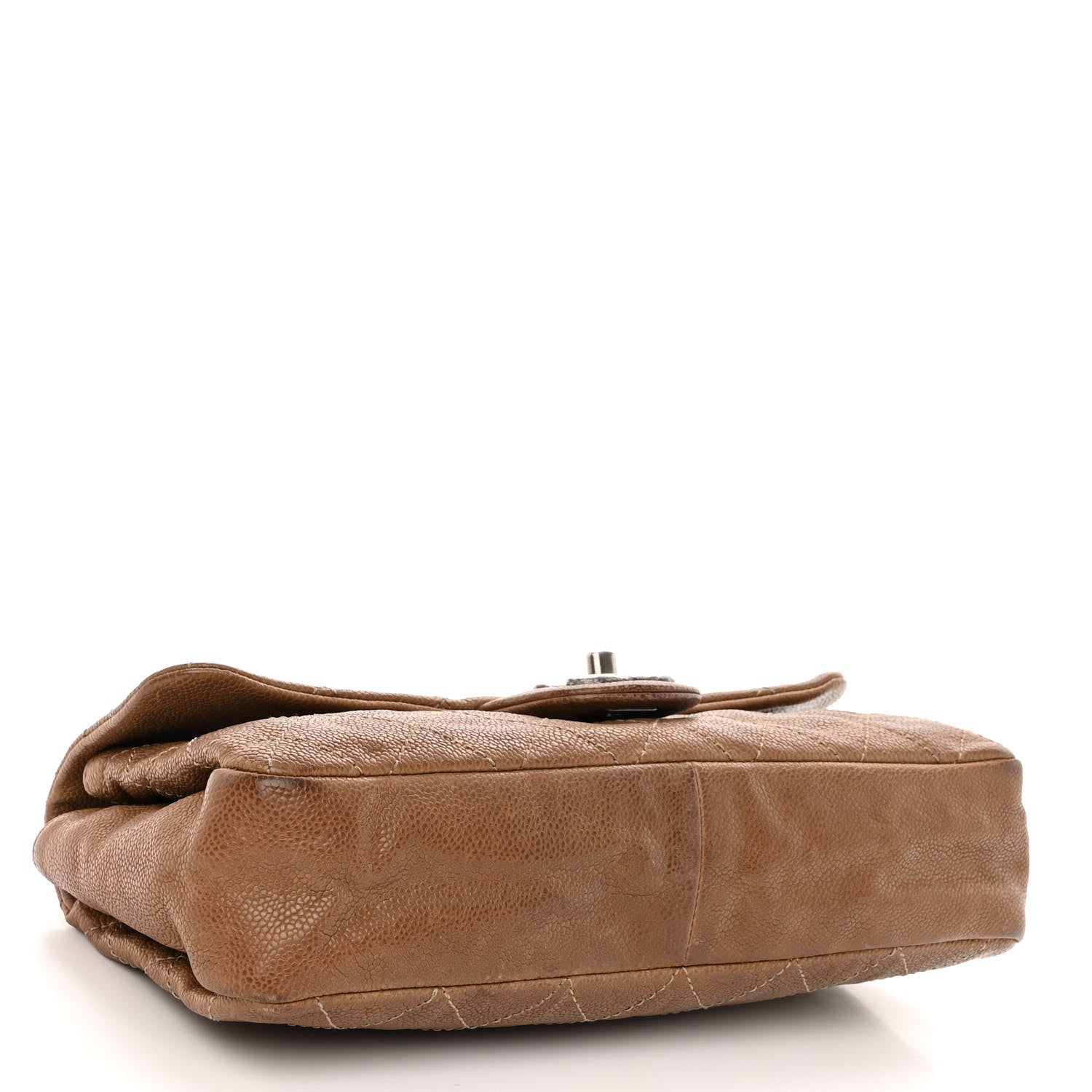Chanel Caviar Quilted Medium Simply CC Flap Brown 4 of 10