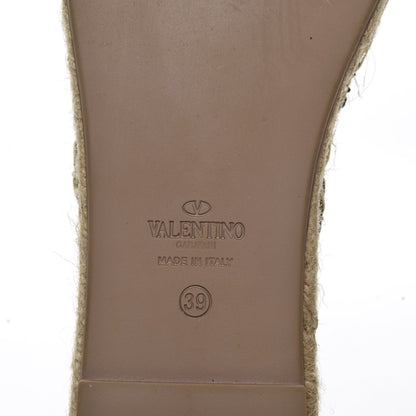 Valentino Garavani Lace Espadrilles 39 Green 7 of 8