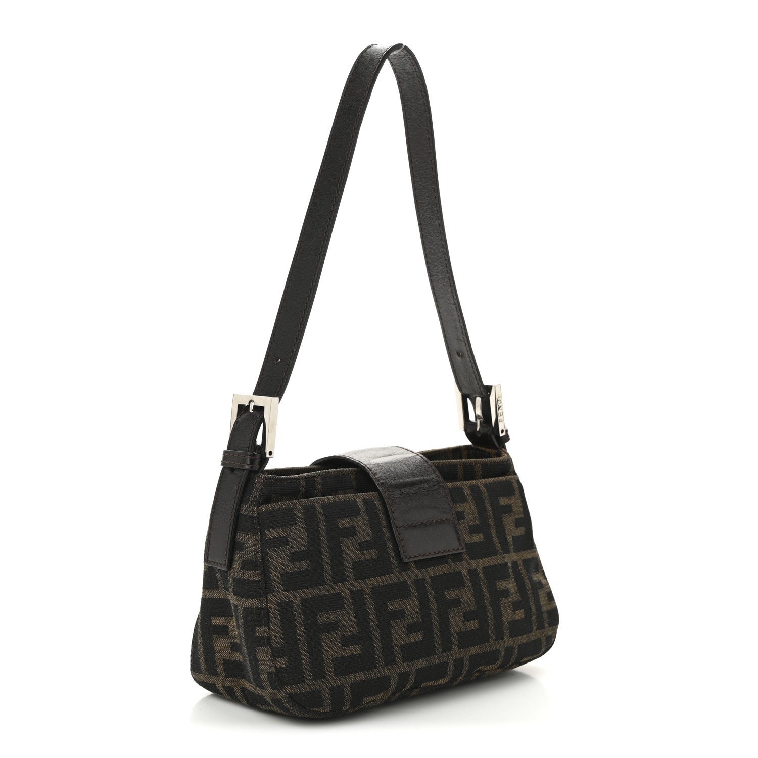 Fendi Zucca Shoulder Bag Tobacco 3 of 9