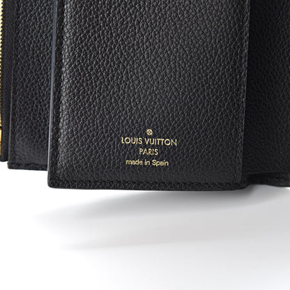 Louis Vuitton Empreinte Ariane Wallet Black 6 of 7