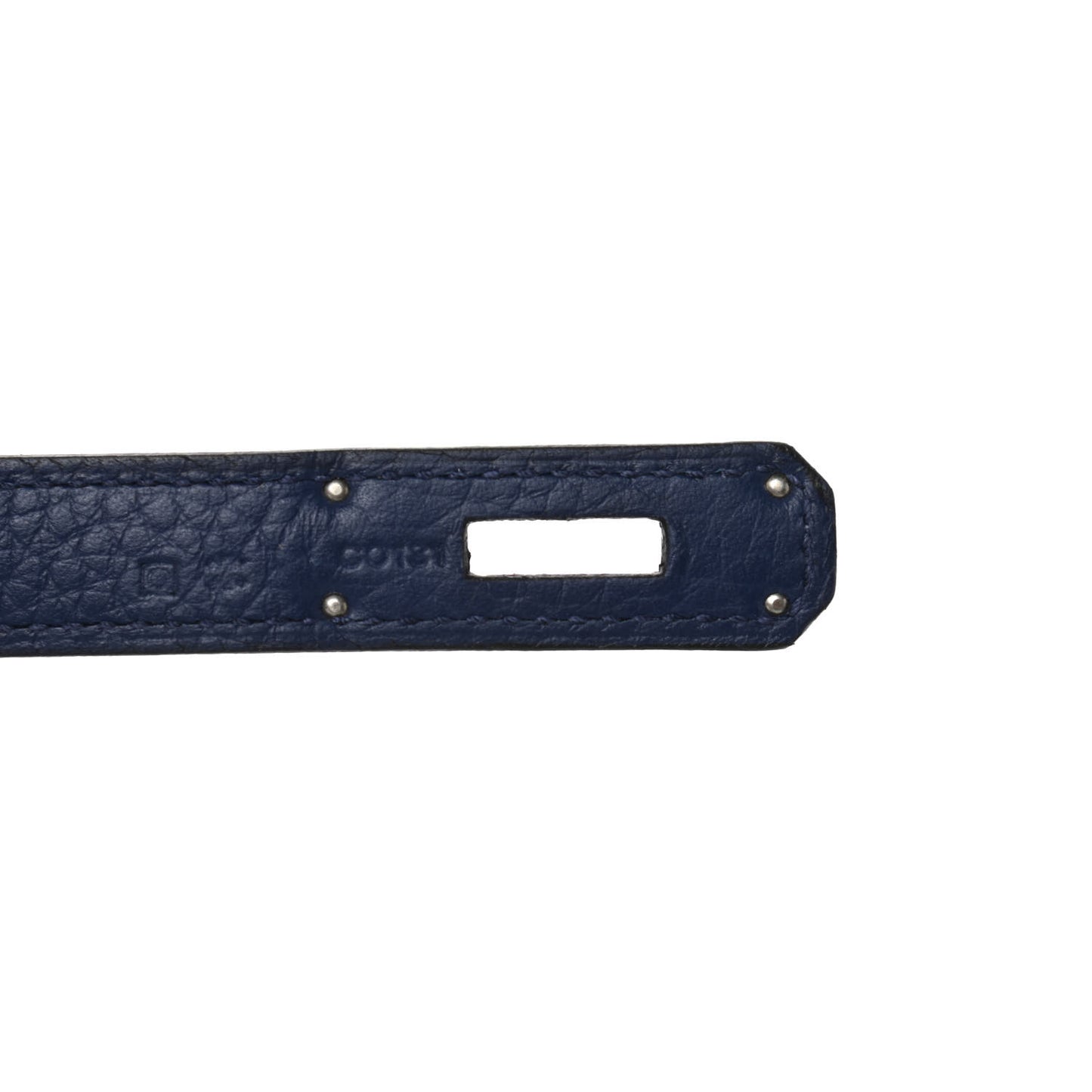 Taurillon Clemence Birkin 35 Bleu Saphir