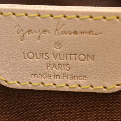 Louis Vuitton Monogram Kusama Town Speedy 30 White 9 of 12