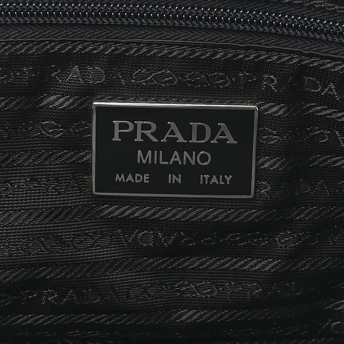 Tessuto Nylon Saffiano Duffle Black