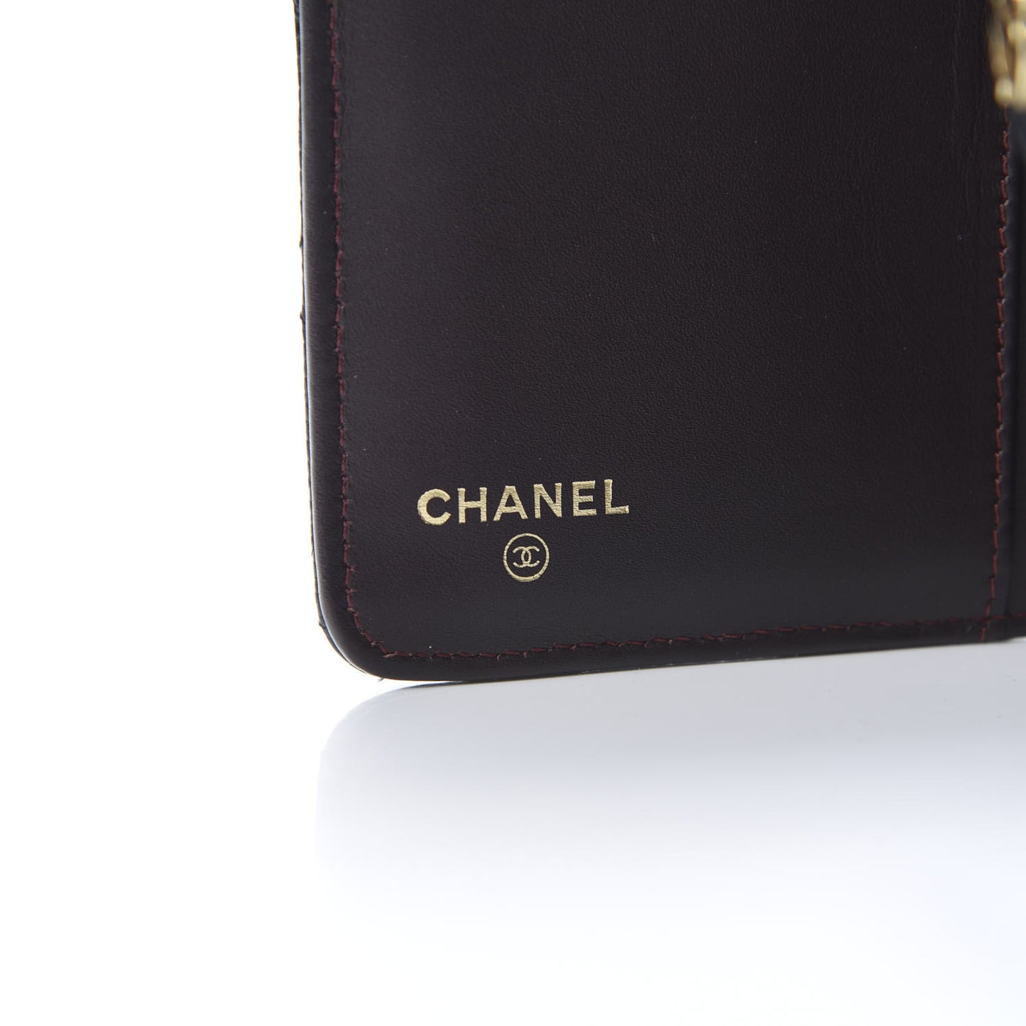 Caviar Quilted CC French Wallet Black