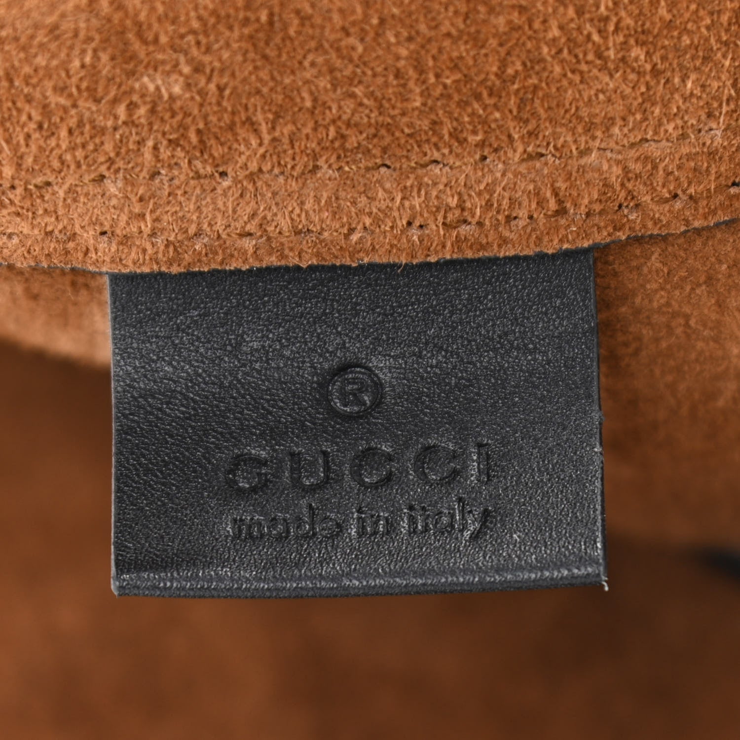 Gucci Suede Patent Web Large Ophidia Vertical Shopping Tote Nocciola Black 6 of 10