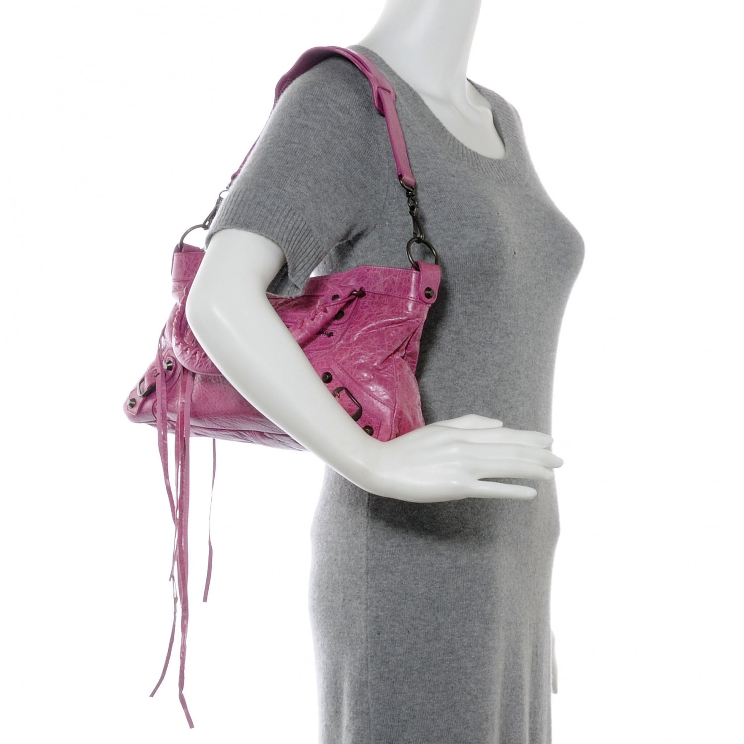 Balenciaga Agneau First Magenta 2 of 7
