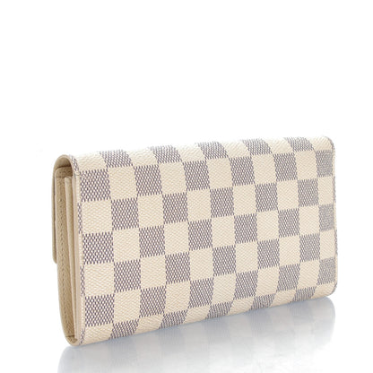 Louis Vuitton Damier Azur Sarah Wallet 2 of 7