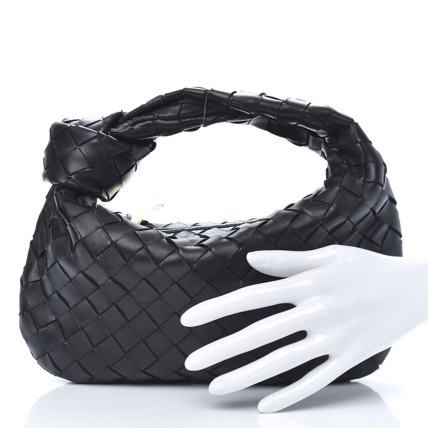 Bottega Veneta Nappa Intrecciato Mini Jodie Black 2 of 9