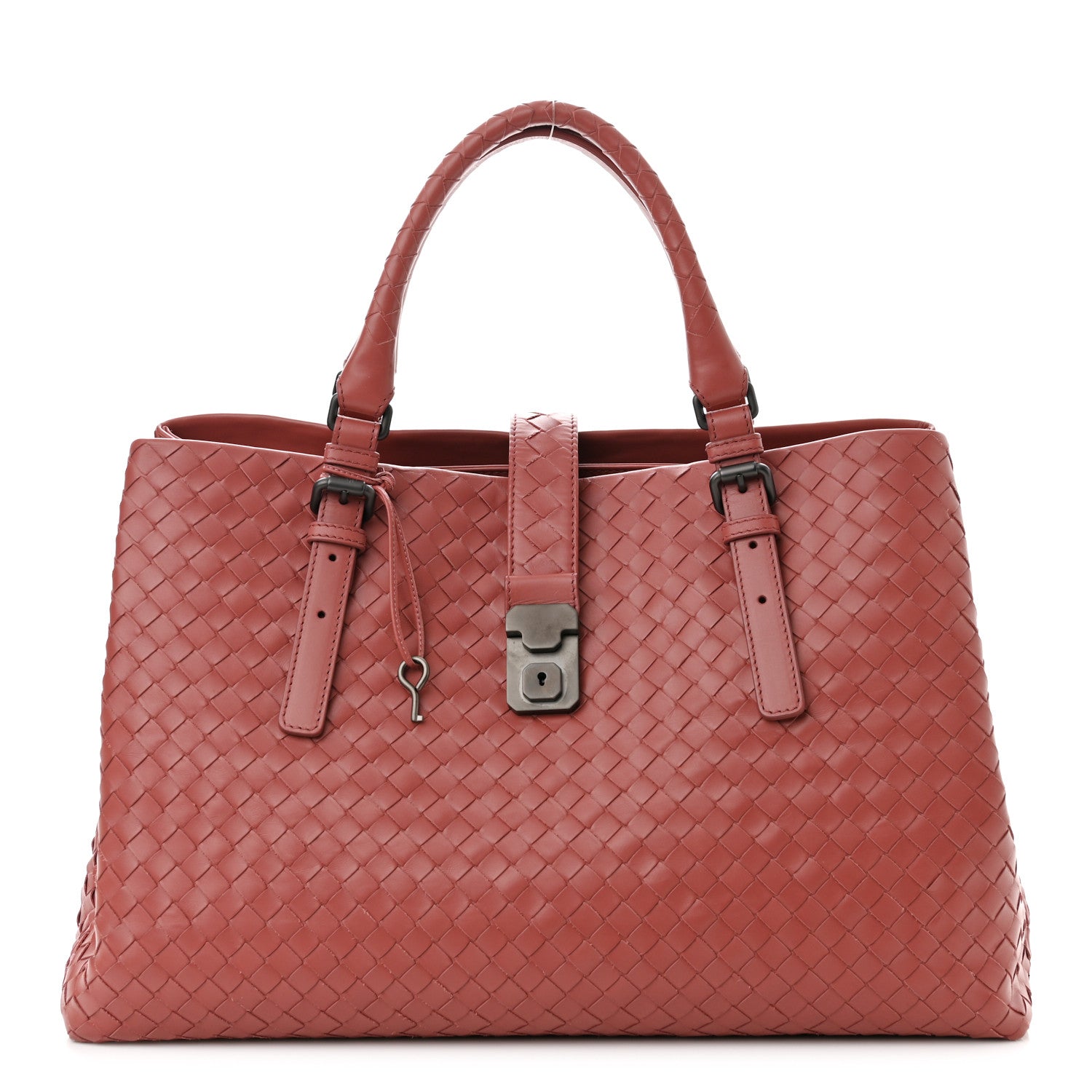 Bottega Veneta Light Calf Intrecciato Medium Roma Pompei 1 of 11