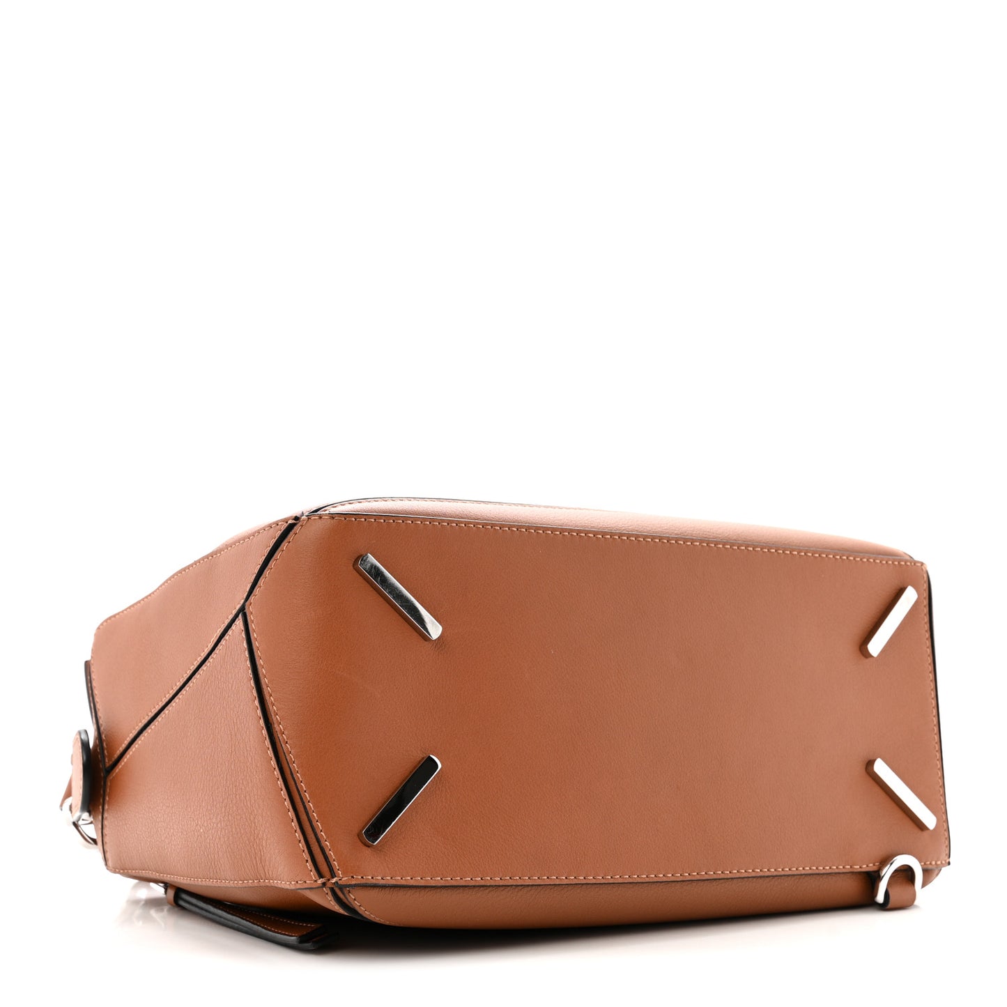 Calfskin Medium Puzzle Bag Tan
