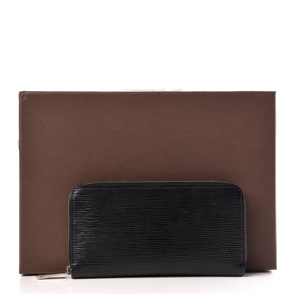 Louis Vuitton Epi Electric Zippy Wallet Black 10 of 10