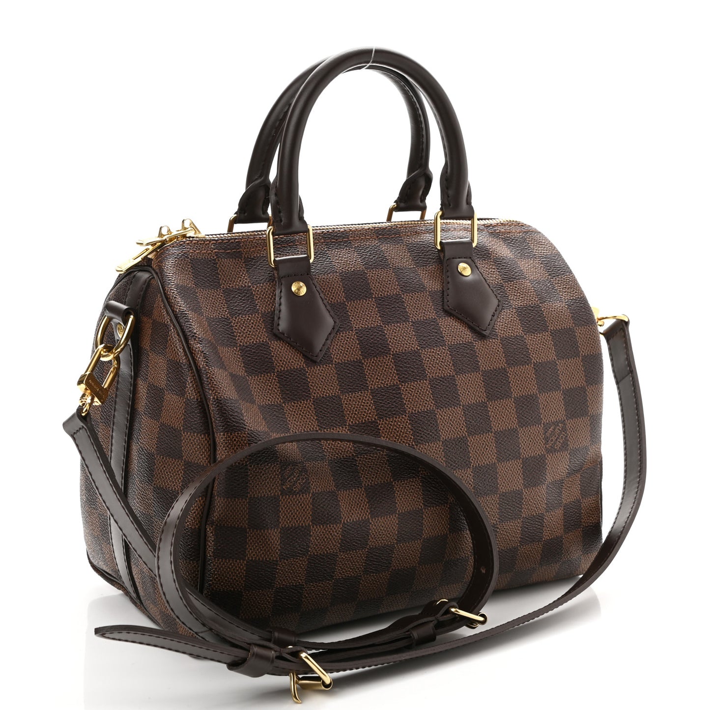 Damier Ebene Speedy Bandouliere 25
