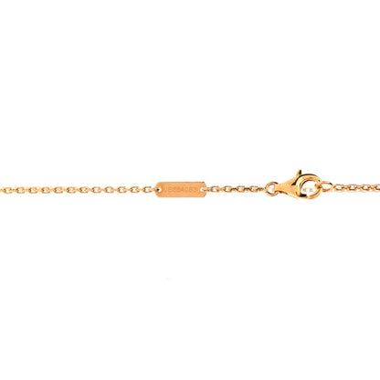 Van Cleef & Arpels 18K Yellow Gold Mother of Pearl Vintage Alhambra Pendant Necklace 4 of 7