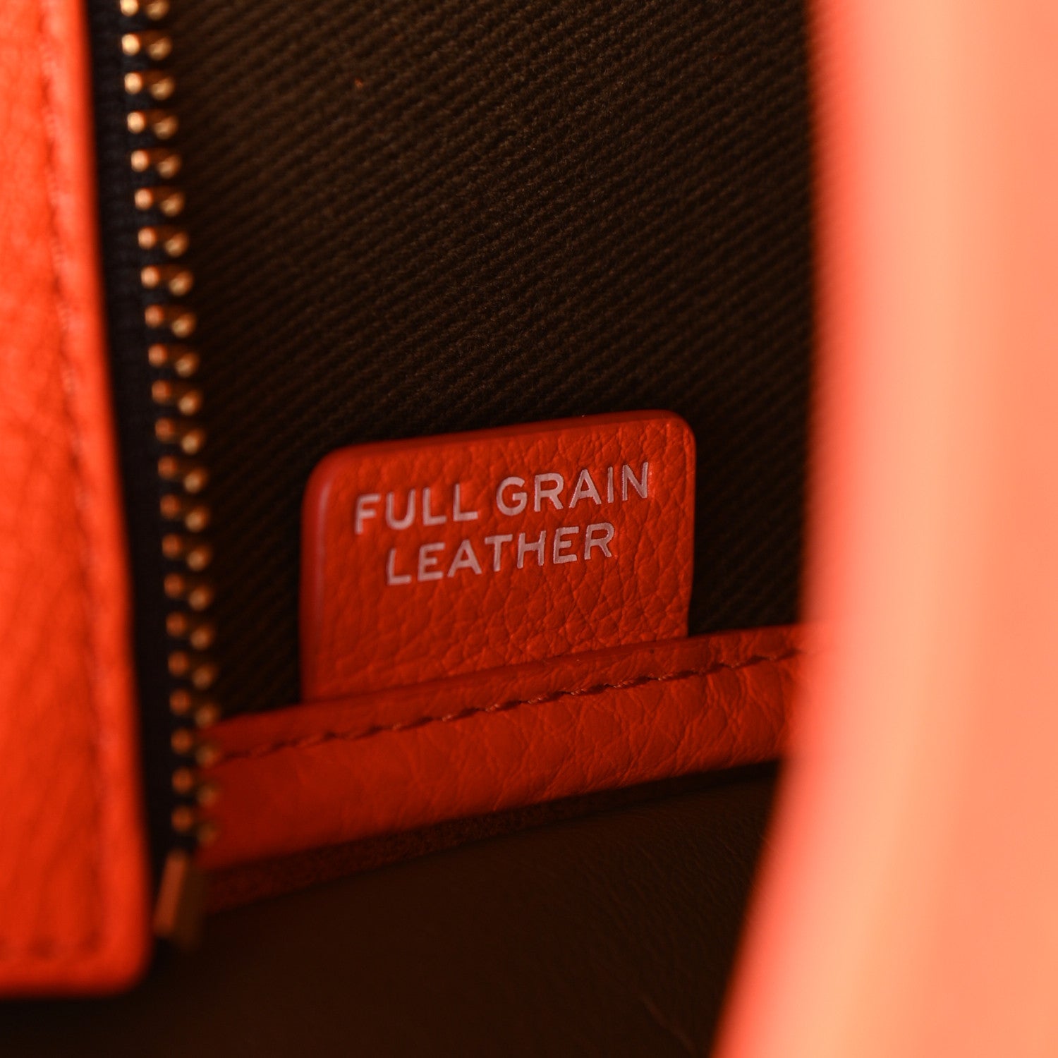 Marc Jacobs Grained Calfskin Small The Tote Bag Dragon Fire 7 of 10
