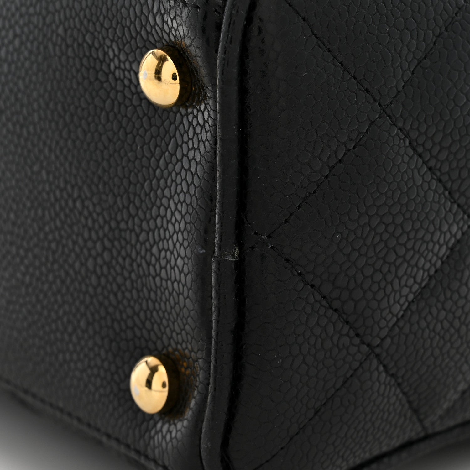Chanel Caviar Quilted Small Bowler Black 11 of 12