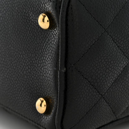 Chanel Caviar Quilted Small Bowler Black 11 of 12