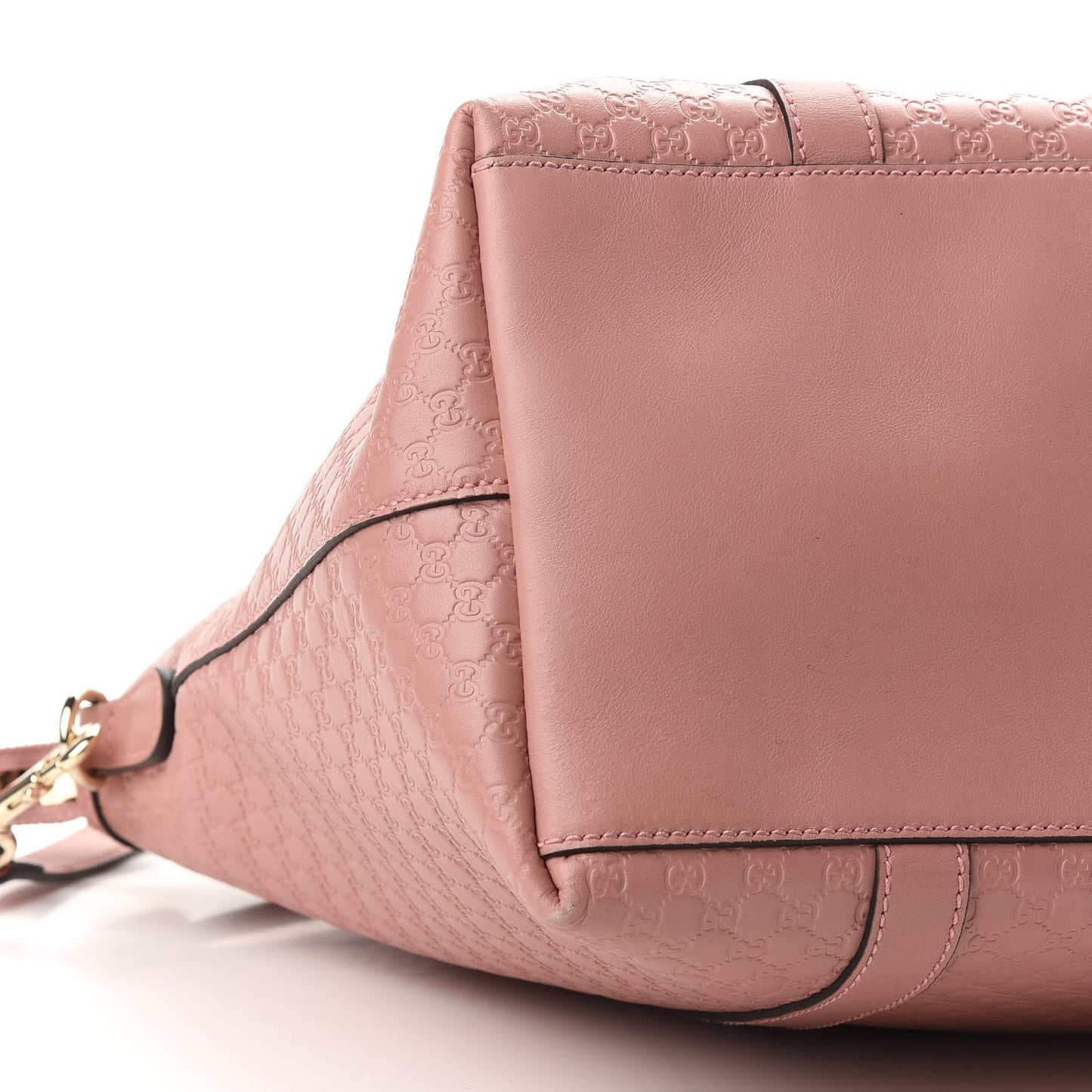 Soft Microguccissima Large Dome Satchel Soft Pink