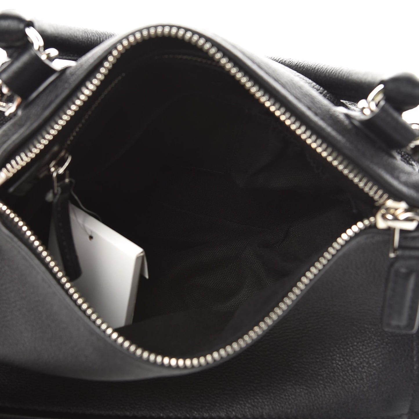 Sugar Goatskin Small Pandora Black