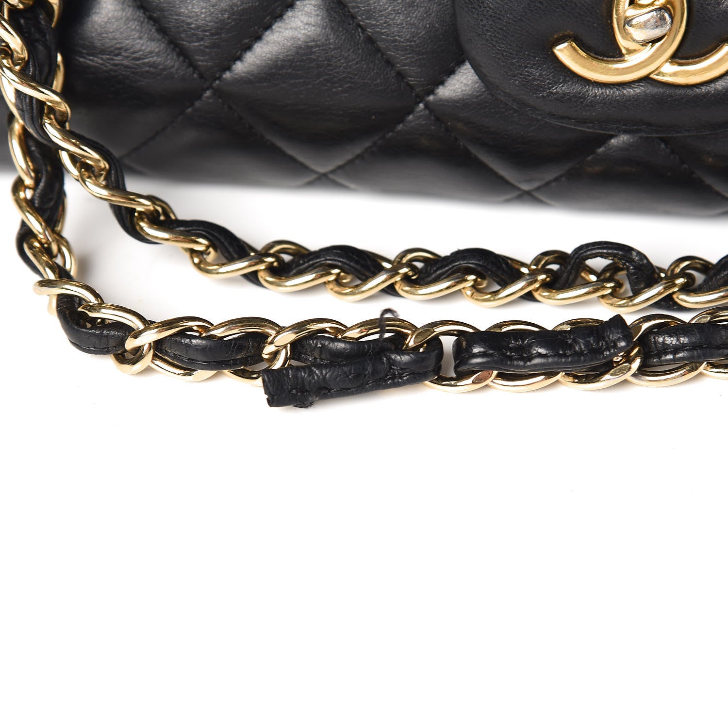 Chanel Lambskin Quilted Maxi Single Flap Black 13 of 13