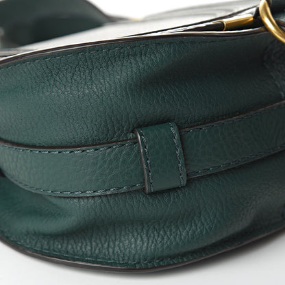 Chloe Calfskin Mini Marcie Round Crossbody Bag Rainforest 8 of 10