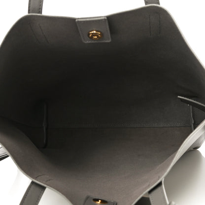 Saint Laurent Calfskin Toy Shopping Tote Earth Grey 4 of 8