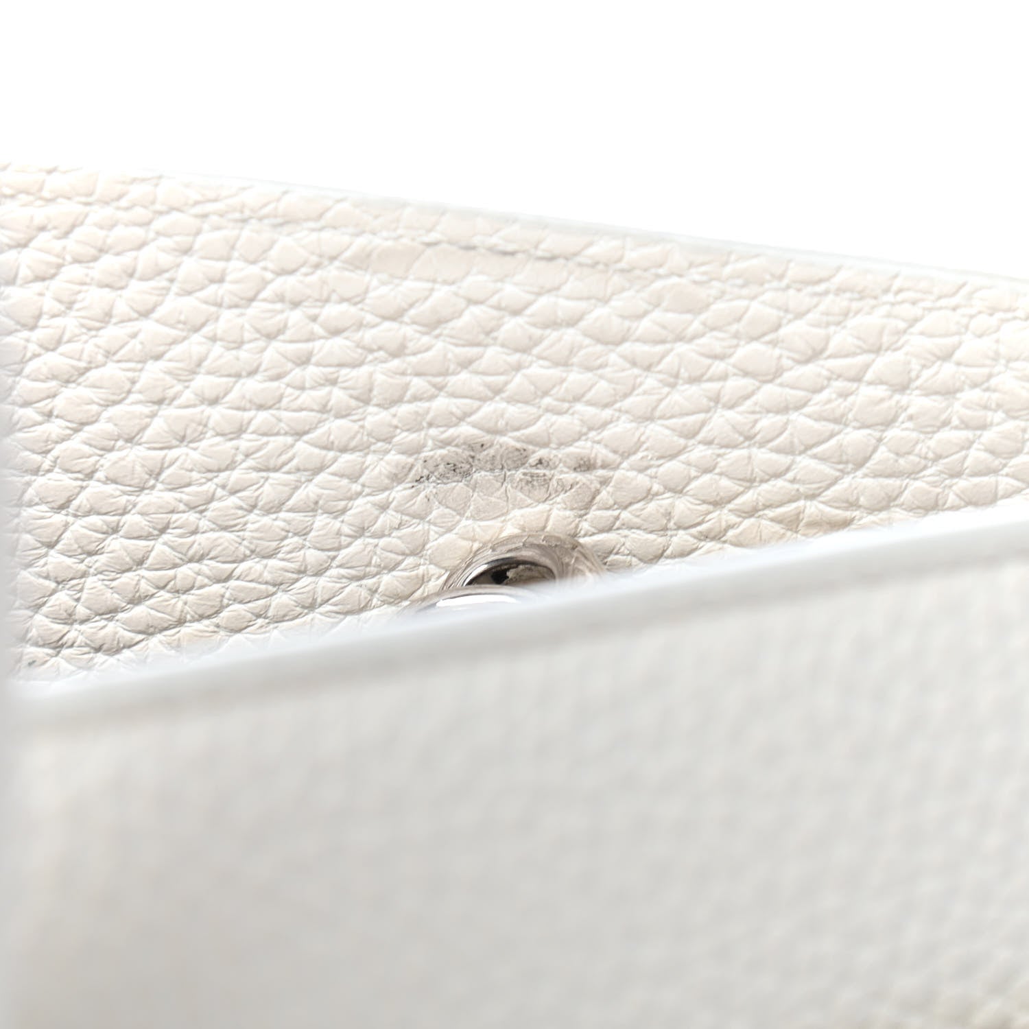 Saint Laurent Grained Calfskin Small Sac De Jour Dove White 10 of 12