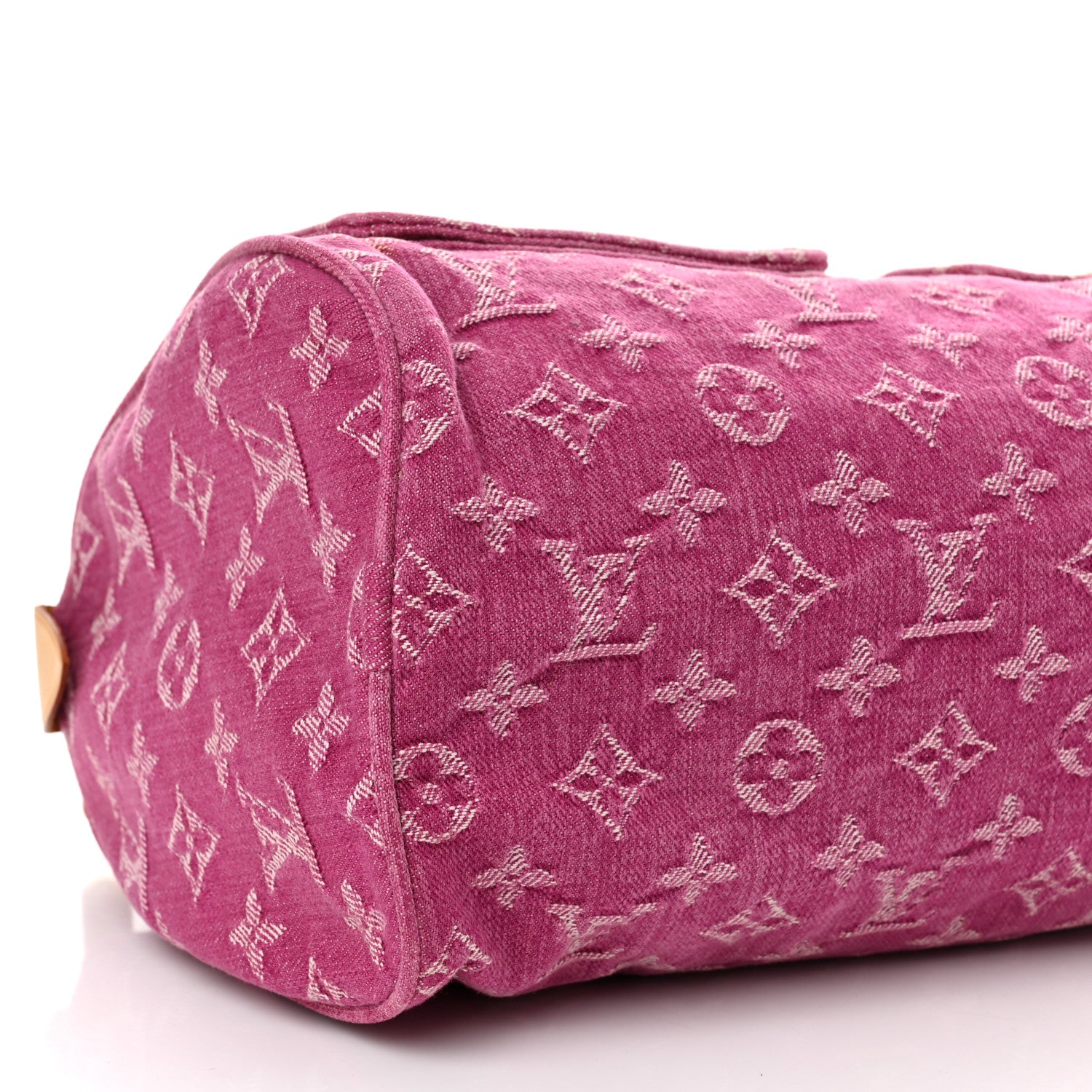 Louis Vuitton Monogram Denim Neo Speedy Fuchsia 9 of 10