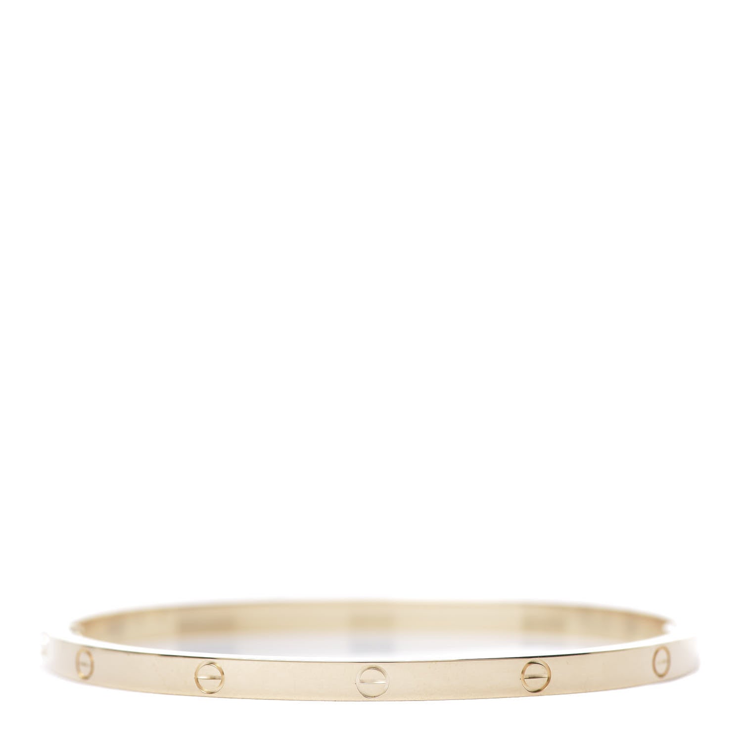 Cartier 18K Yellow Gold Small LOVE Bracelet 17 1 of 6