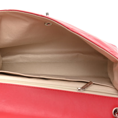 Chanel Calfskin Quilted In The Business Flap Bag Red 5 of 12