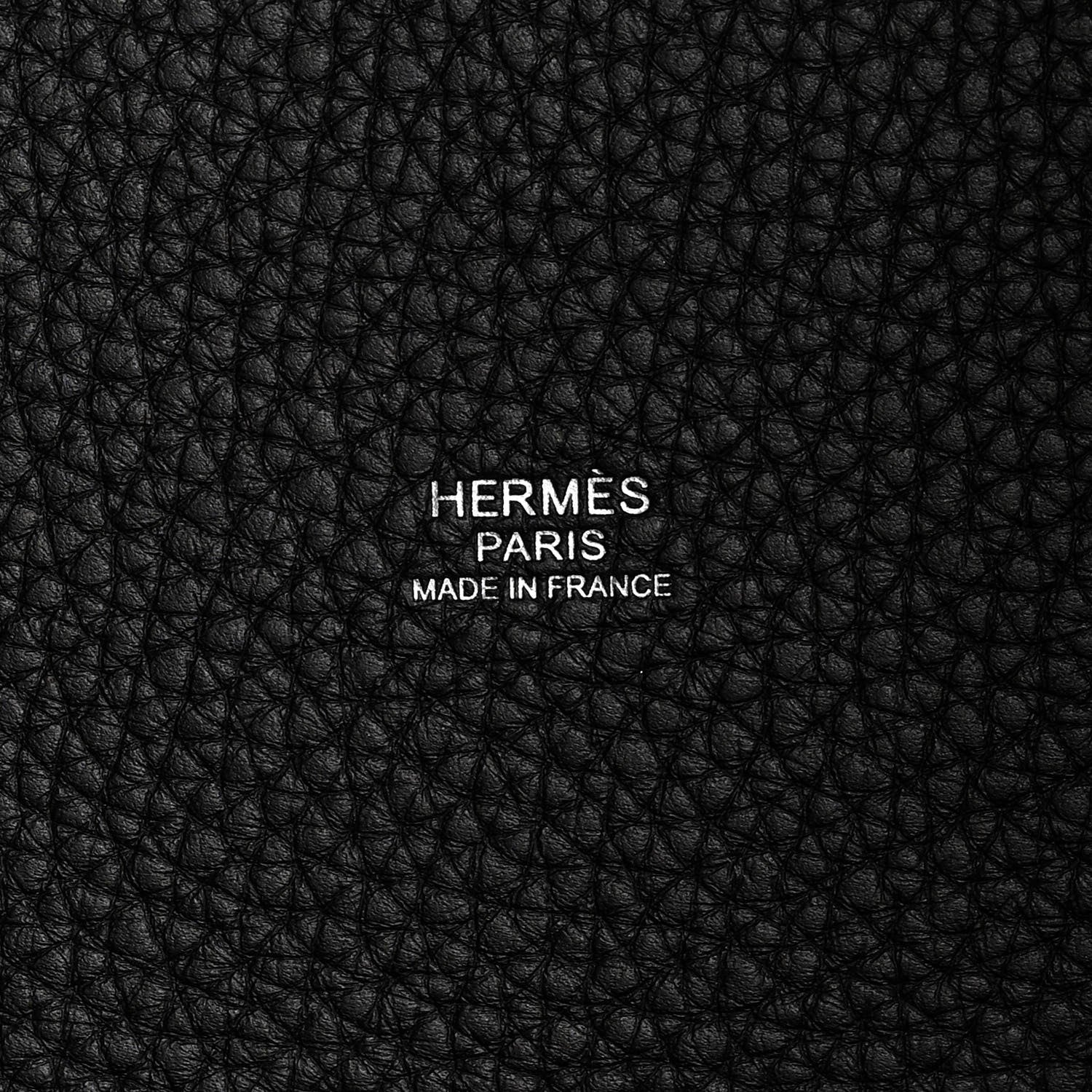 Hermes Taurillon Clemence Picotin Lock 22 MM Black 6 of 11