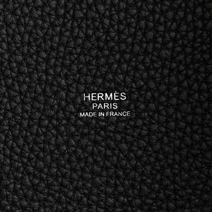 Hermes Taurillon Clemence Picotin Lock 22 MM Black 6 of 11
