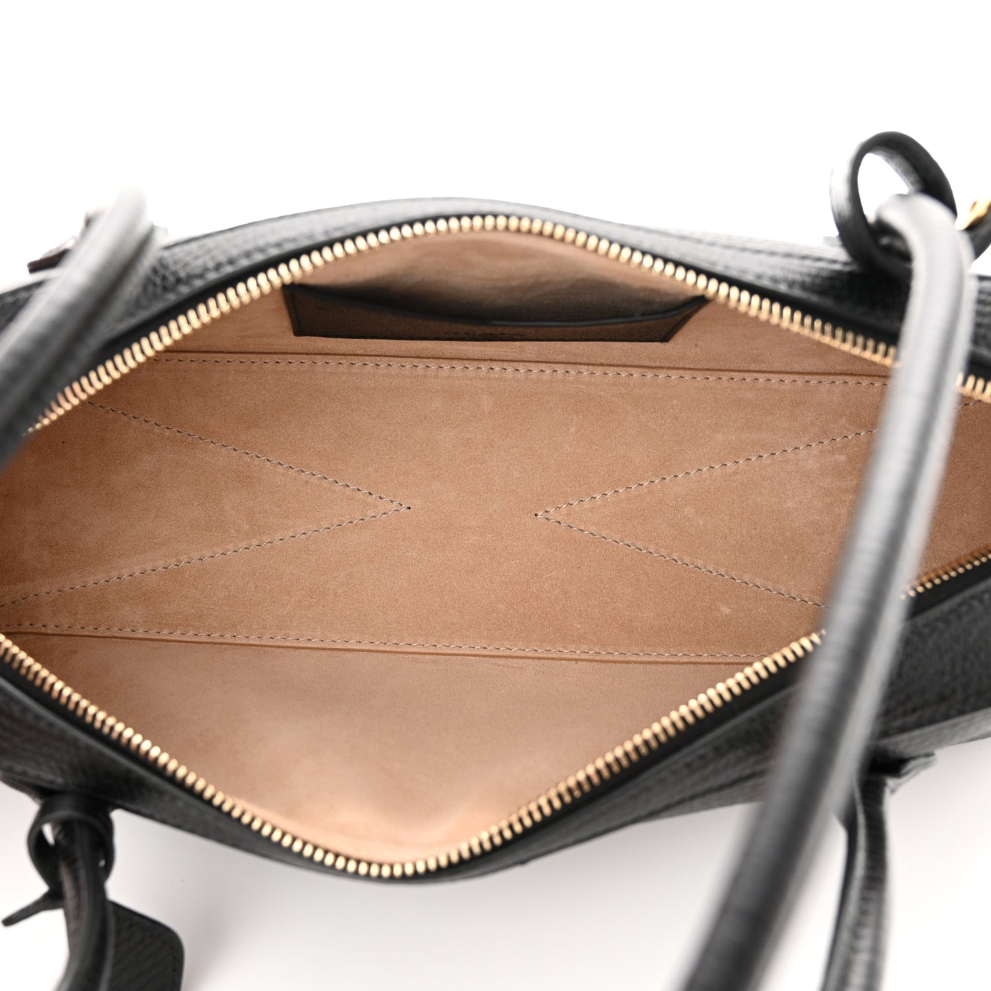 Goatskin Medium Le Teckel Bag Black