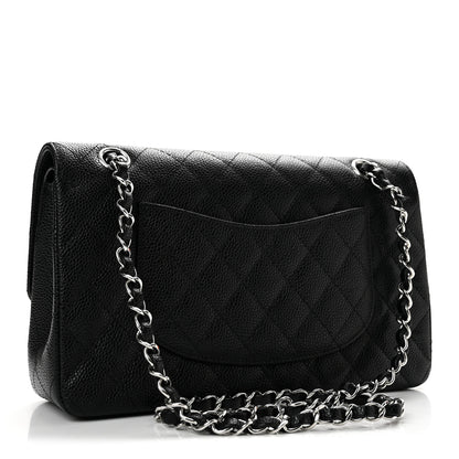 Chanel Caviar Quilted Medium Double Flap Black 3 of 11