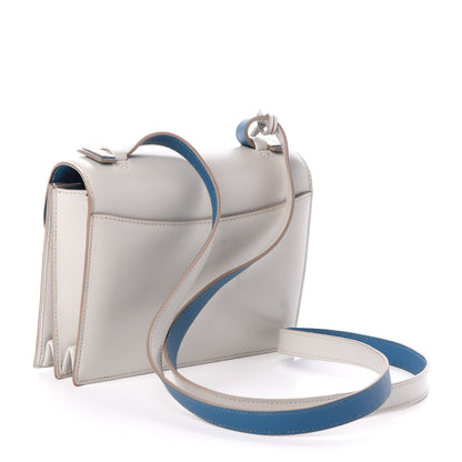 Hermes Tadelakt Chevre Mysore Mini Illico Gris Perle Bleu Izmir 3 of 9