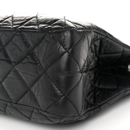 Chanel Aged Calfskin Reissue 2.55 Tote Black 10 of 10