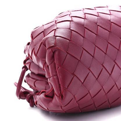 Bottega Veneta Nappa Intrecciato The Mini Pouch Amaranto 11 of 12