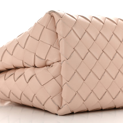 Bottega Veneta Nappa Intrecciato Small Andiamo Shoulder Bag Nude 9 of 10